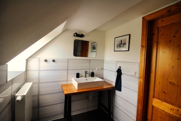 Große Giebelwohnung - Badezimmer
