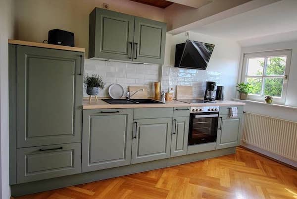 Große Giebelwohnung - Küche