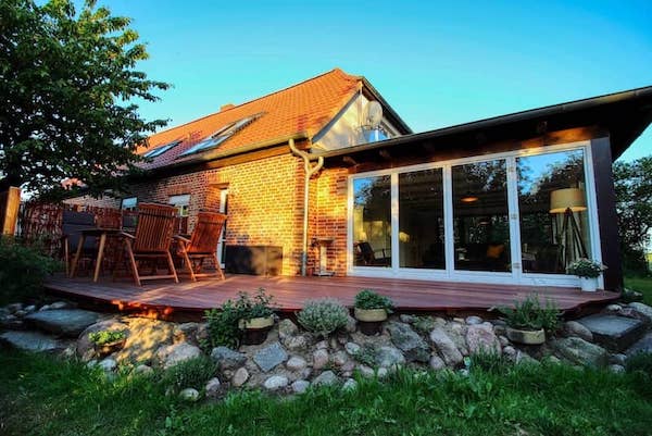 Wintergartenwohnung - Aussenansicht Wintergarten