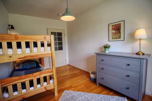 Wintergartenwohnung - Schlafzimmer mit Doppelstockbett